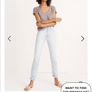 NEW Madewell💘Perfect Vintage Jeans 👖